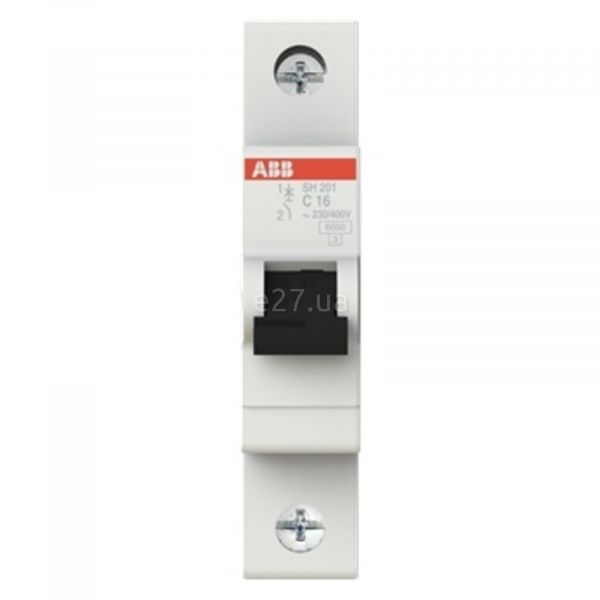 Автоматичний вимикач ABB 2CDS211001R0164 SH200 SH201-C16