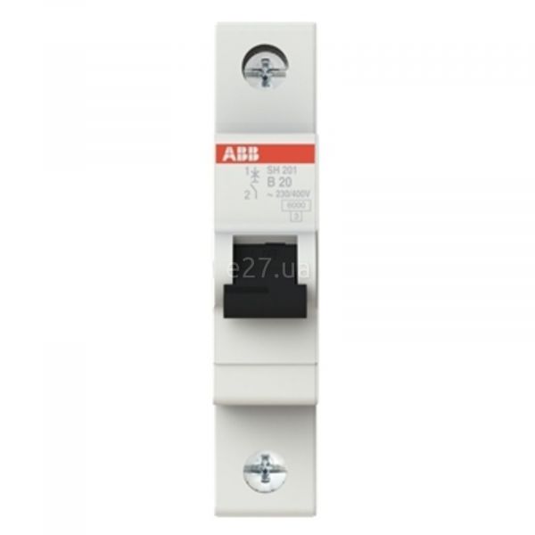 Автоматичний вимикач ABB 2CDS211001R0205 SH200 SH201-B20