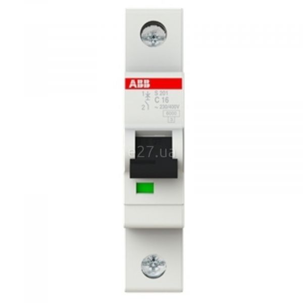Автоматичний вимикач ABB 2CDS251001R0164 S200 S201-C16
