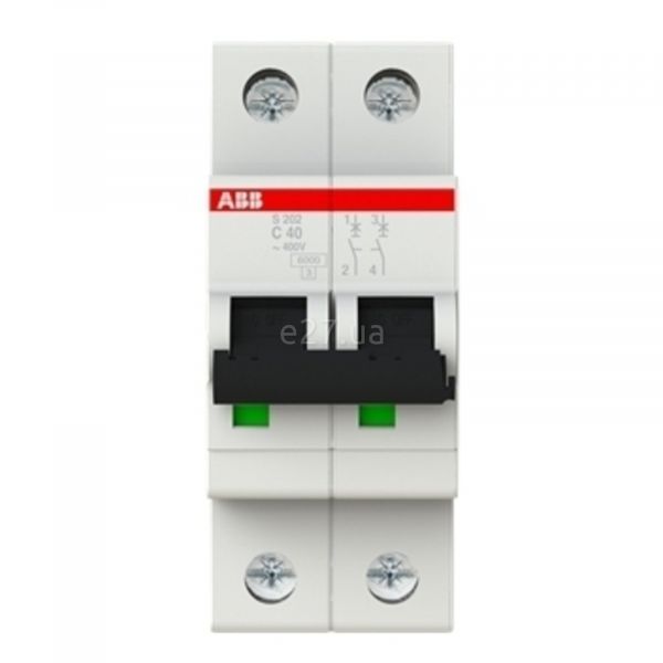 Автоматичний вимикач ABB 2CDS252001R0404 S200 S202-C40