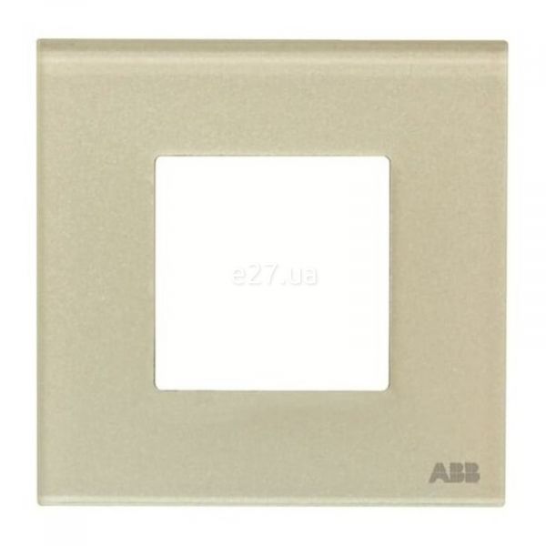 Рамка 1 пост ABB 2CLA227100N3501 Zenit N2271 CP