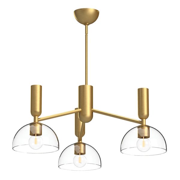 Люстра Alora Mood ALM-JUDE3-GD-CL Jude 1 lt Brushed Gold