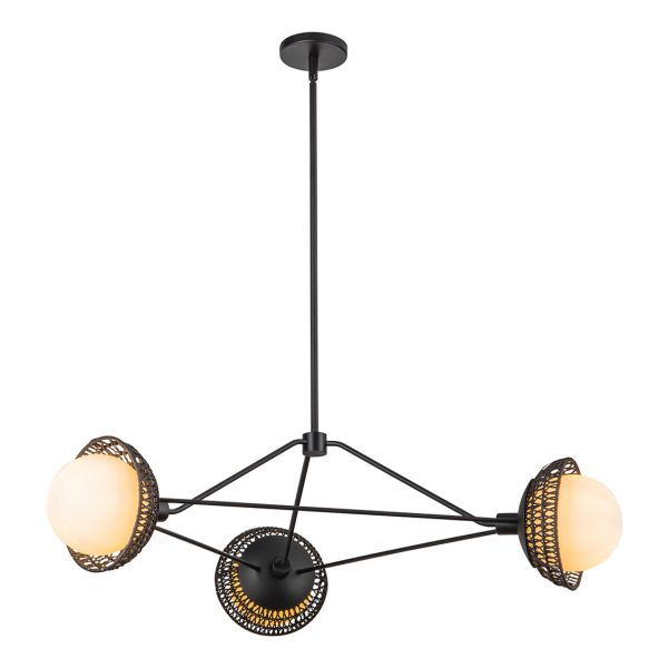 Люстра Alora Mood ALM-PERTH3-BK Perth 1 lt Matte Black