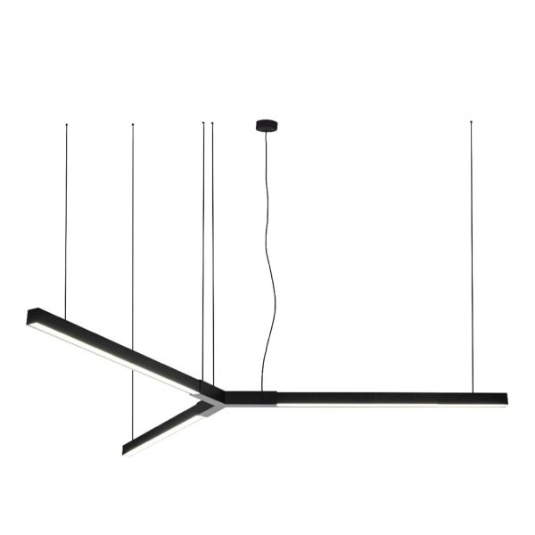 Підвісний світильник Antigo 5225 Trikal Z3 - śr. 214 cm - stal czarny- 3K