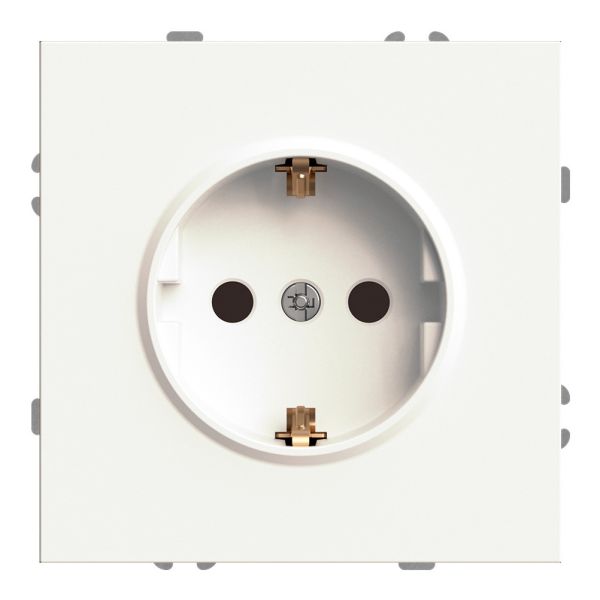 Розетка 220В Ardero 80717 Soft ER121-W