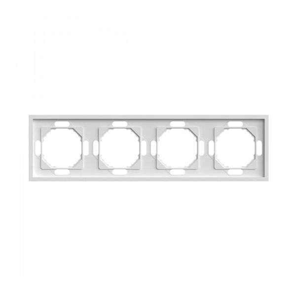Рамка 4 поста Ardero 80731 Soft EF104-W