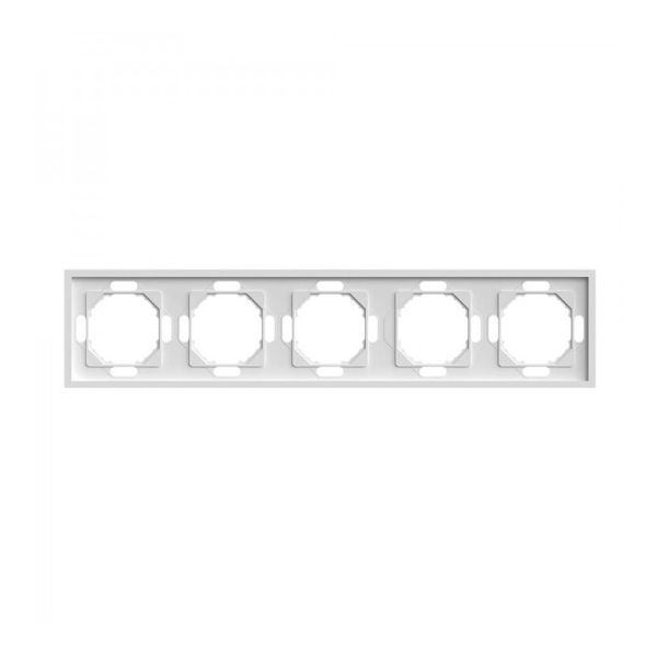 Рамка 5 постов Ardero 80732 Soft EF105-W