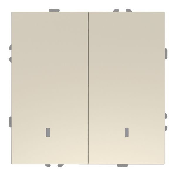 Вимикач 2-клавішний Ardero 80819 Soft EV112L-C