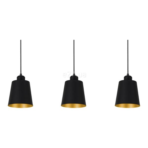 Подвесной светильник Atmolight 1371214 Cassel C130-660-3 Black/Gold