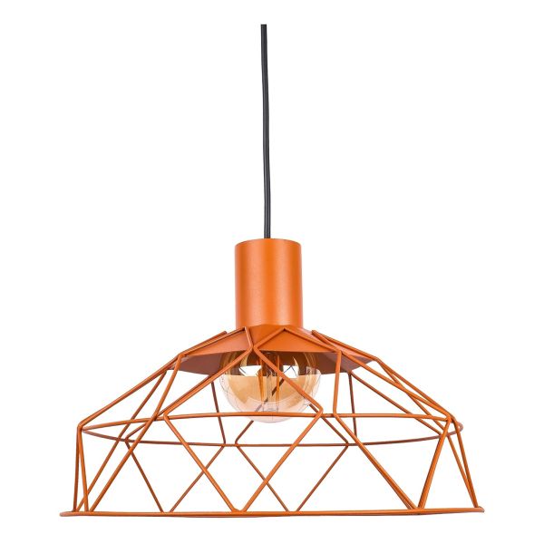 Підвісний світильник Atmolight 3041379 Orvix P360 OrangeBrown 8023
