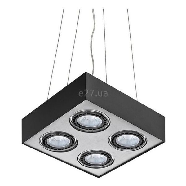 Подвесной светильник Azzardo AZ1265 Paulo 4 12V Pendant BK/ALU