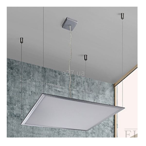 Подвесной светильник Azzardo AZ1272 + AZ1313 Panel 60 3000K Alu Pendant