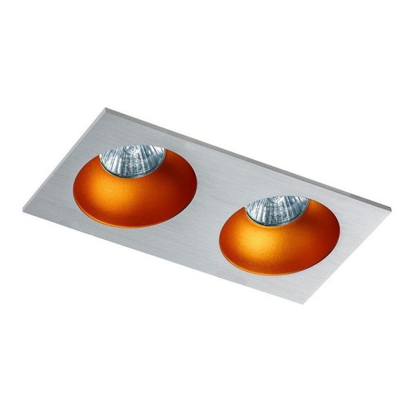 Точковий світильник Azzardo AZ1737 + AZ0824 x 2 Hugo+Remo Hugo 2 Downlight