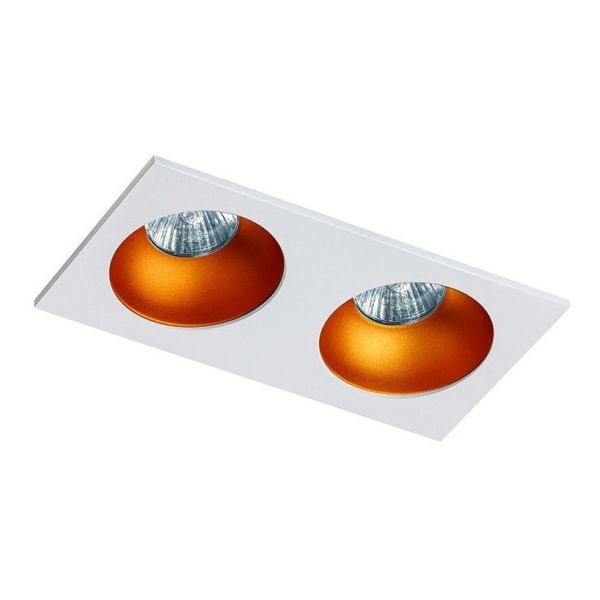 Точковий світильник Azzardo AZ1739 + AZ0824 x 2 Hugo+Remo Hugo 2 Downlight