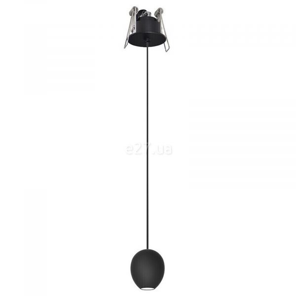 Подвесной светильник Azzardo AZ3096 Ovum 1 pendant downlight (black)
