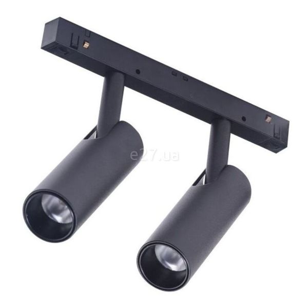 Магнитный трековый светильник Azzardo AZ6252 ALFA NIKO 2 TRACK MAGNETIC 2LINE 2X7W CCT SWITCH DIM BK