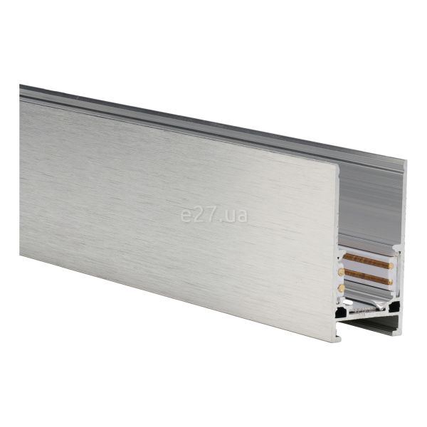 Магнитный шинопровод 1м Azzardo AZ6356 ALFA TRACK MAGNETIC52 1m + 2x END CAP ANODISED SILVER