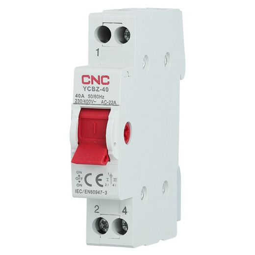 Переключатель I-0-II с общим выходом сверху CNC YCBZ-40-1P YCBZ-40