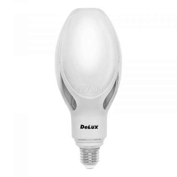 Лампа світлодіодна Delux 90011618 потужністю 40W з серії Olive. Типорозмір — ED17 з цоколем E27, температура кольору — 6000K