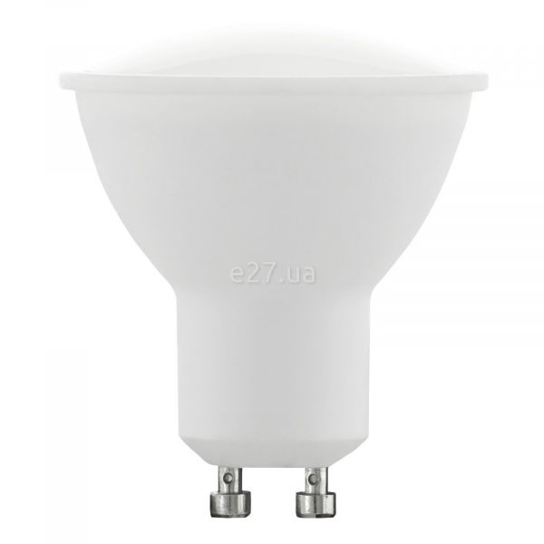 Лампа світлодіодна Eglo 10687 потужністю 4W. Типорозмір — MR16 з цоколем GU10, температура кольору — 3000K, RGB. У наборі 3шт.