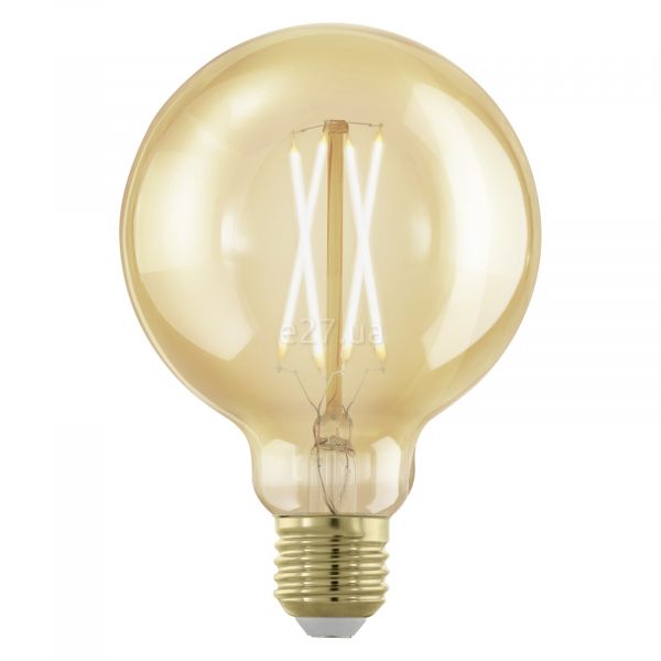 Лампа светодиодная Eglo 110064 мощностью 4W. Типоразмер — G95 с цоколем E27, температура цвета — 1700K