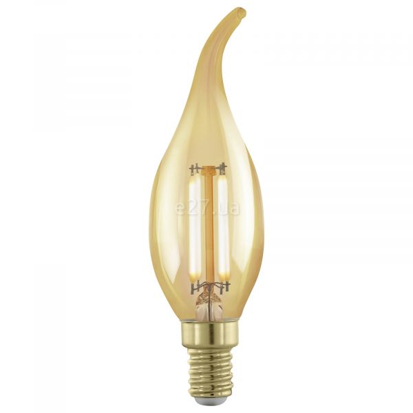 Лампа светодиодная Eglo 110071 мощностью 4W. Типоразмер — CF35 с цоколем E14, температура цвета — 1700K