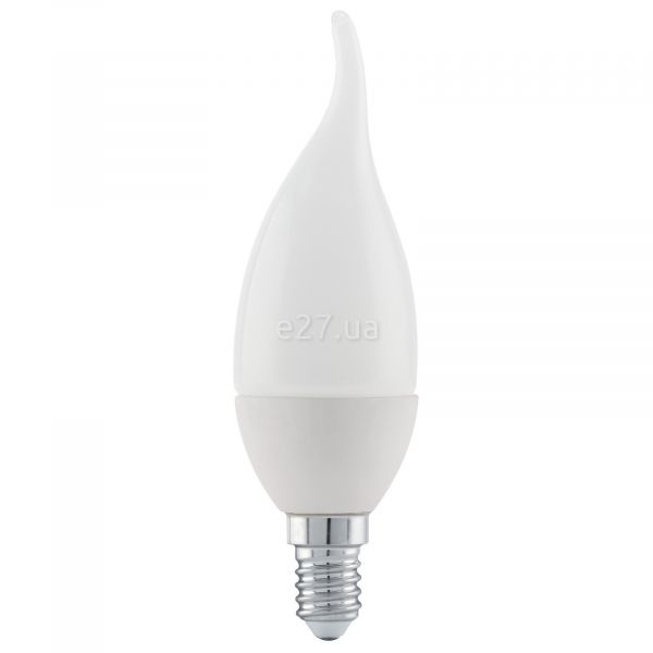 Лампа светодиодная Eglo 11422 мощностью 4W. Типоразмер — T37 с цоколем E14, температура цвета — 3000K