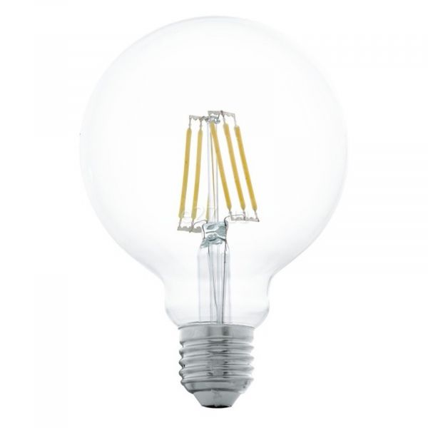 Лампа світлодіодна Eglo 11503 потужністю 6W. Типорозмір — G95 з цоколем E27, температура кольору — 2700K