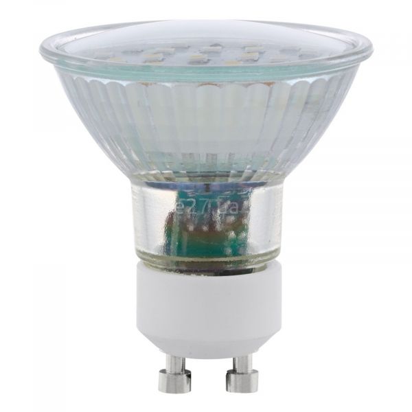 Лампа світлодіодна Eglo 11539 потужністю 5W. Типорозмір — MR16 з цоколем GU10, температура кольору — 4000K. У наборі 2шт.