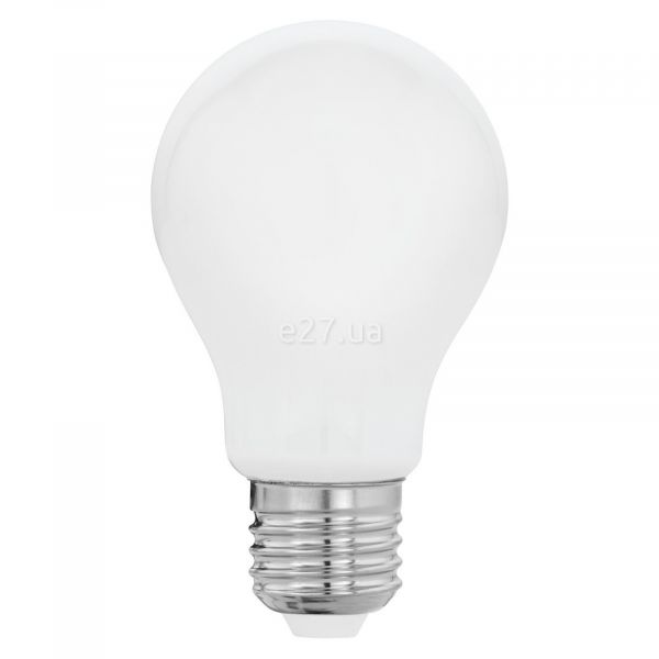 Лампа світлодіодна Eglo 11596 потужністю 8W. Типорозмір — A60 з цоколем E27, температура кольору — 2700K