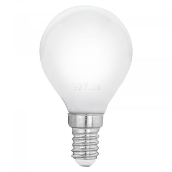 Лампа світлодіодна Eglo 11604 потужністю 4W. Типорозмір — P45 з цоколем E14, температура кольору — 2700K