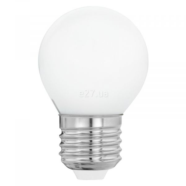 Лампа світлодіодна Eglo 11605 потужністю 4W. Типорозмір — G45 з цоколем E27, температура кольору — 2700K