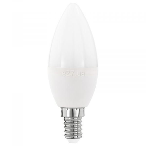 Лампа світлодіодна Eglo 11645 потужністю 5.5W. Типорозмір — C37 з цоколем E14, температура кольору — 3000K