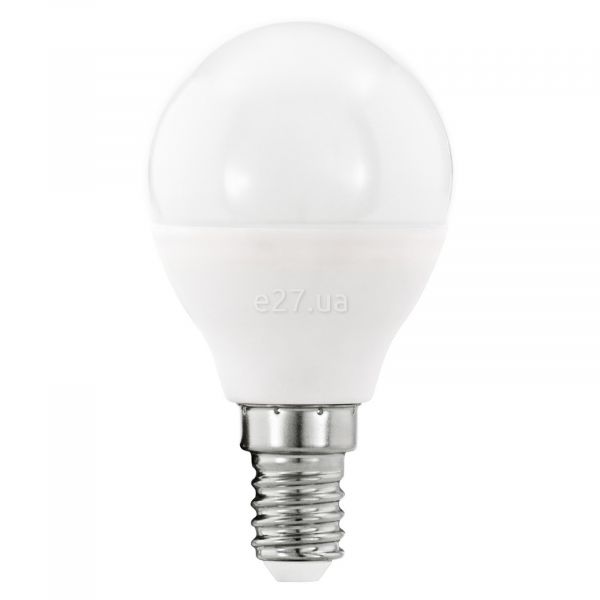 Лампа светодиодная Eglo 11648 мощностью 5.5W. Типоразмер — P45 с цоколем E14, температура цвета — 3000K