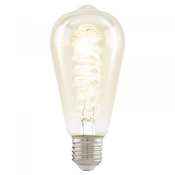 Лампа светодиодная Eglo 11681 мощностью 4W. Типоразмер — ST64 с цоколем E27, температура цвета — 2200K