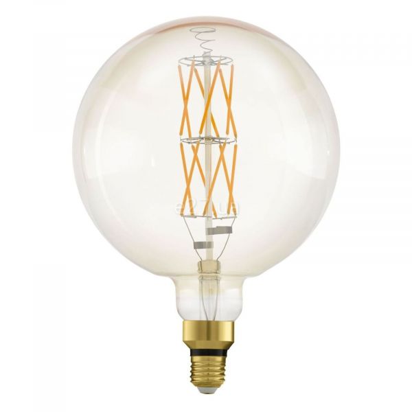 Лампа светодиодная Eglo 11687 мощностью 8W. Типоразмер — G200 с цоколем E27, температура цвета — 2100K