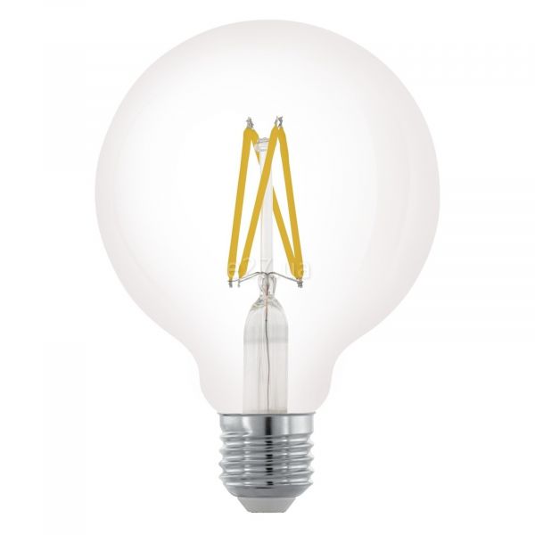 Лампа светодиодная Eglo 11703 мощностью 6W. Типоразмер — G95 с цоколем E27, температура цвета — 2700K