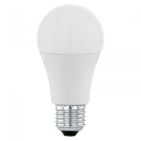 Лампа світлодіодна Eglo 11714 потужністю 9.5W. Типорозмір — A60 з цоколем E27, температура кольору — 3000K