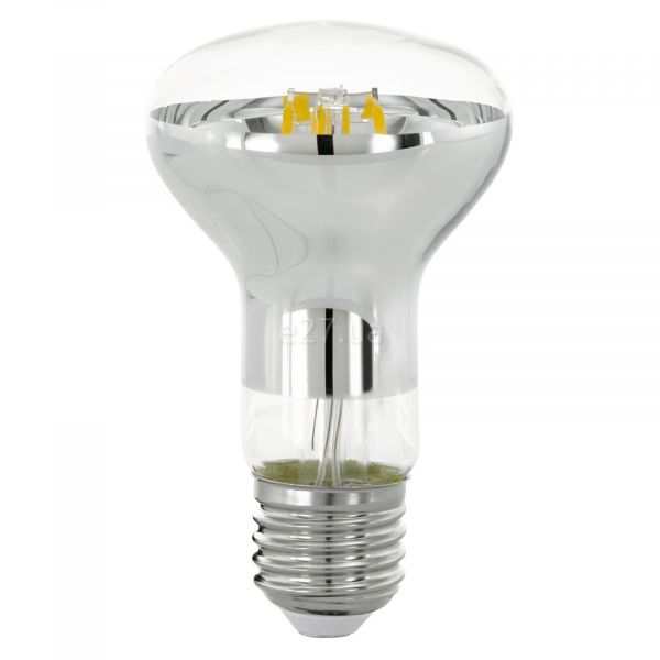 Лампа светодиодная Eglo 11763 мощностью 6W. Типоразмер — R63 с цоколем E27, температура цвета — 2700K