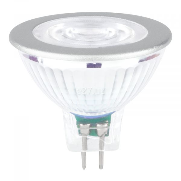 Лампа світлодіодна Eglo 12248 потужністю 5.2W. Типорозмір — MR16 з цоколем GU5.3, температура кольору — 2700K