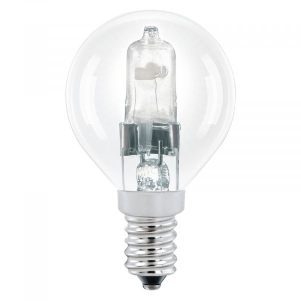 Лампа галогенная Eglo 12795 мощностью 18W. Типоразмер — P45 с цоколем E14, температура цвета — 2700K