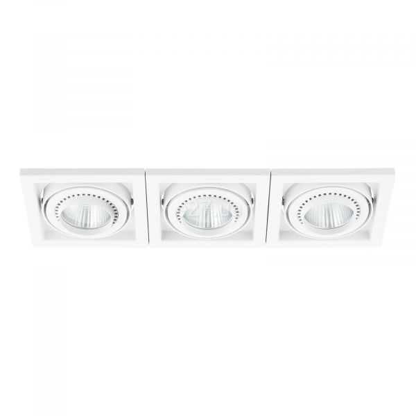 Точковий світильник Eglo 61217 Recessed LED-spot Square 110 3-Fold