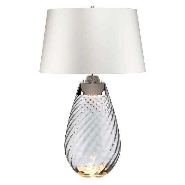 Настольная лампа Elstead LENA-TL-L-SMOKE-OWSS Lena Large