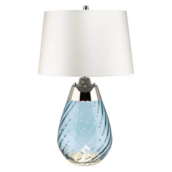 Настольная лампа Elstead LENA-TL-S-BLUE-OWSS Lena Small