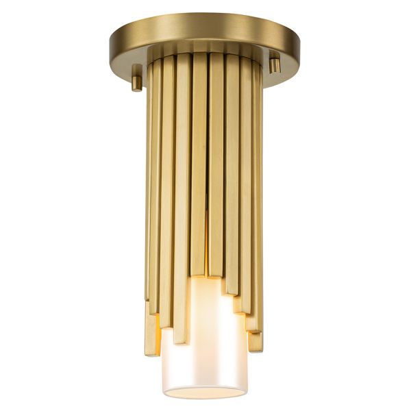 Потолочный светильник Elstead MARVELE-MP-AB-OPAL Marvele 1 lt Aged Brass