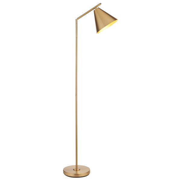 Торшер Endon 102369 Cape Task Floor, Warm antique brass plate