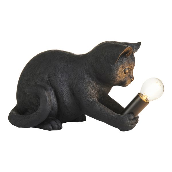 Настольная лампа Endon 107390 Kitten Table, Matt black