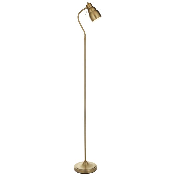 Торшер Endon 108126 Classic Flexi Reader Floor, Brushed aged brass plate