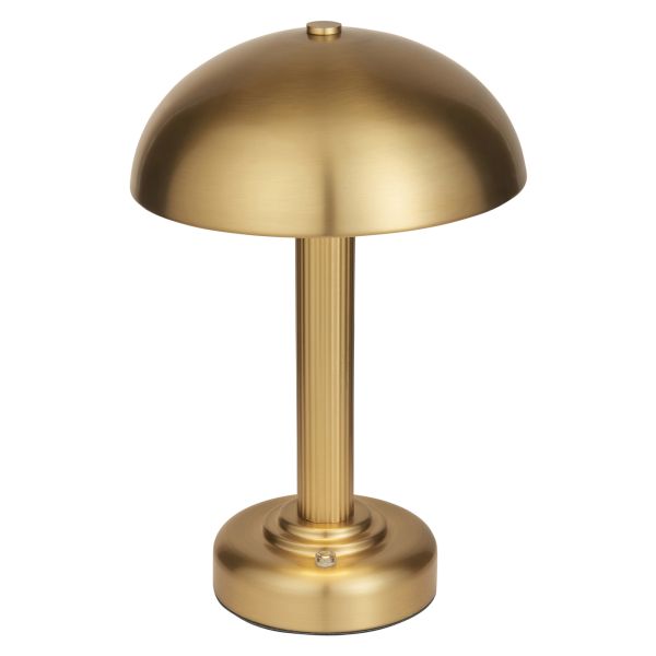 Настольная лампа Endon 110455 Bridport Rechargeable Table, Warm brass plate