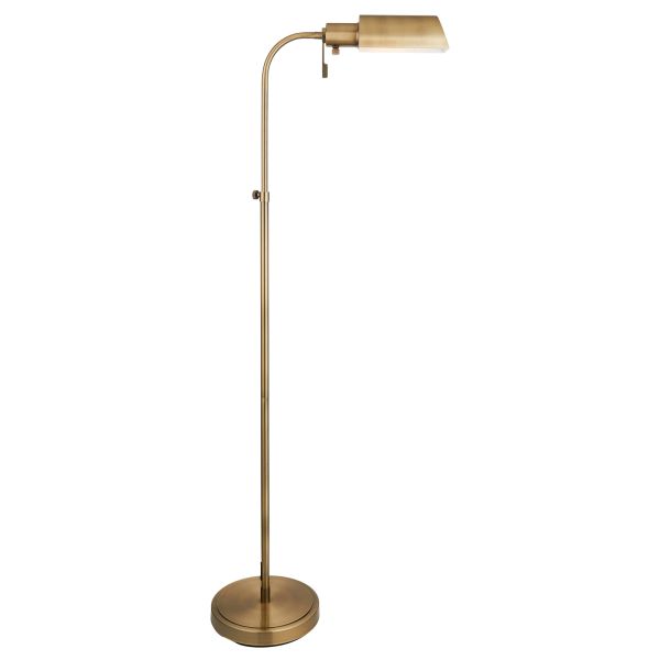 Торшер Endon 114205 Pharmacy Reader Floor, Antique brass plate